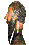 Die Statue des Heiligen Filadelfo X.Jh.