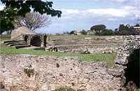 Der Eingang zum Amphitheater