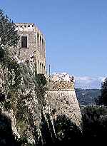 Die Burg von Agropoli im Outfit der Normannen